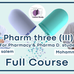 Pharmacology 3 Course Pro (FULL) + Summaries + PYQs solved with Dr. Moath & Dr.Mo Omari