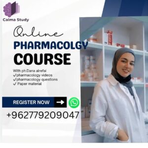 Pharmacology Nursing First Course at JUST with Dr Dana